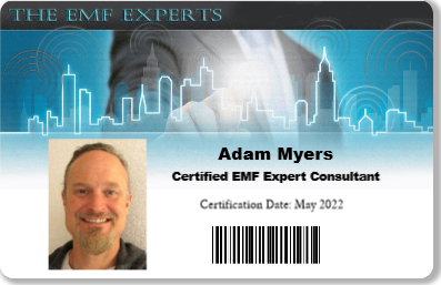 Adam Myers ID card