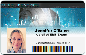 Jennifer Obrien ID card