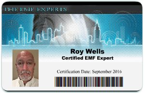 Roy Wells ID card